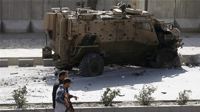 Suicide bomber targets Afghan police vehicle in Helmand, officer killed